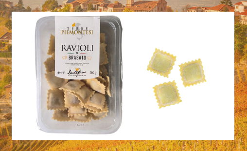 Ravioli al brasato - Pastificio Destefano - Terre piemontesi